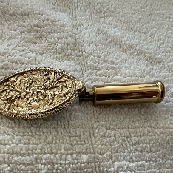 Vintage Gold Tone NYC -USA Product lipstick holder and mirror. - Picture 4 of 7